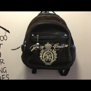 Juicy Couture Velvet Mini Backpack